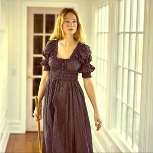 Doen Ischia Dress in Navy Bisou